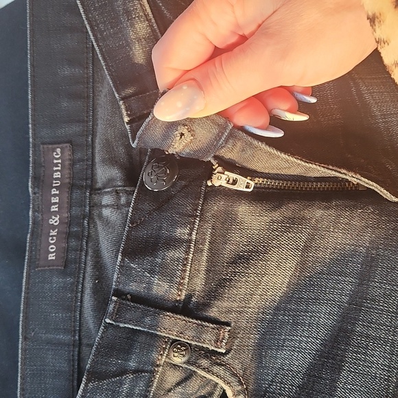 NWOT Rock & Republic dark jeans - Size 27 - Picture 12 of 12